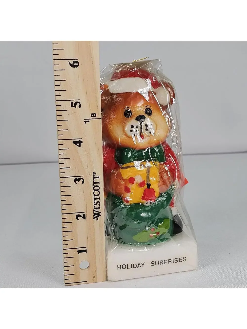 Vintage Christmas Candle Gram 6